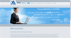 Desktop Screenshot of apdcmarketing.com
